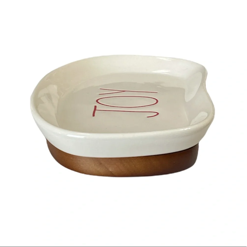 NEW Rae Dunn JOY Christmas Soap Dish 🧼🎅🏻🧼